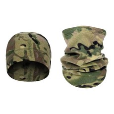 군화와고무신 폴라 기모 넥워머 목토시 비니 세트 WW002 - 겨울 혹한기 방풍 방한 작업 스키장 라이딩 하이킹 기능성, CP, 1개