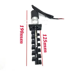 1PCS 흰색 잉크 탱크 교반 모터 혼합 DTF 하위 250ml 260ML 2L