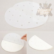 참깨샵 찜기용 종이 시트 30매 찜종이, 중(24.2cm)