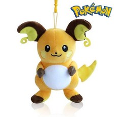 포켓몬스터 라이츄 가방고리 인형, 13cm, 혼합색상, 1개