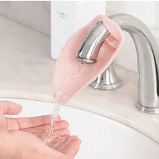 혀니몰 품질 좋고 가성비 뛰어난 / 어린이손씻기 수도꼭지연장탭 나뭇잎모양/ 지금 나에게 필요한 MUST HAVE 아이템, 핑크, 1개, 상세페이지 참조