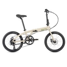 Tern Link B8 20吋 8速碟煞鋁合金折疊單車, 象牙白底開心果綠標, 1個