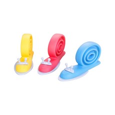 기니디샵 달팽이 문 닫힘 방지 고정 도어 스토퍼 DD-09863 zin+21388pJ, 블루