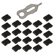 FORT LEE USB TYPE-C 타입C 포트락 잠금장치 키1잠금알20, 1개