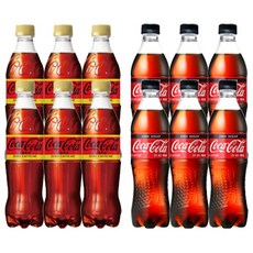 코카콜라제로 제로카페인 500mlx6개+코카콜라제로 500mlx6개, 12개, 500ml