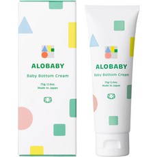 [아마존재팬] 아로베비 베이비 바텀 크림 무향 무첨가 오가닉스 보습, 1, 1개, 1g