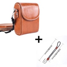 디지털 휴대용 미니 백 가방 여행, Y. 패키지 세로형 라이트 브라운  팔찌