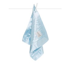 Little Giraffe 셔닐 새틴 블랭키 43.2cm x 43.2cm(17인치 x 17인치) 핑크, 블루