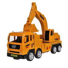 風車圖書 挖土機-城市服務慣性車