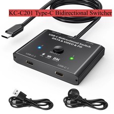 스위처 기능 양방향 스위치 고화질 분배기, 1개, 1. KC-C201