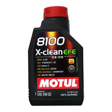 MOTUL 8100 X-clean EFE SAE 5W-30 全合成機油, 1個