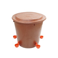 고급형 닭/병아리 40리터 자동 닭물통, 1개