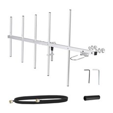 빙푸 요소 야기 합금 450MHZ 알루미늄 430 안테나 고이득 UHF 11DBI 야외