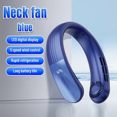 JKUOO 웨어러블 하이킹 해변 여행을 위한 휴대용 USB 4단 무음 핫딜, D p Sea Blue