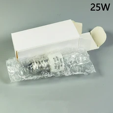 25W/40W E14 오븐 전구 220-240V 안전 할로겐 오븐 램프 고온 500 ℃ 내열성 건조기 전자레인지 전구, 01 25W