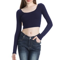 U151 瑜伽服 露背長袖T恤 女運動健身上衣