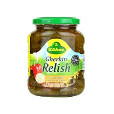 퀴네 게르킨 렐리쉬 스위트 피클, 350g, 6개