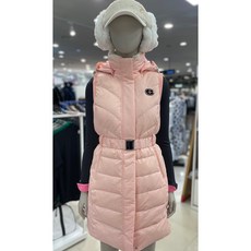 까스텔바작 골프 여성 겨울 패딩 후드 롱조끼 BGBWVT705
