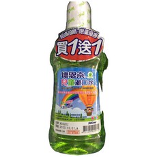 德恩奈兒童漱口水500ML(買一送一限量版)溫和不刺激，清新水果口味，兒童口腔護理必備, 500ml
