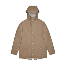 레인스 버튼 클로저 후드 재킷