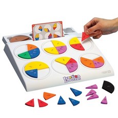 러닝리소스 스마트스낵 퍼즐 파이 분수학습 장난감, MULTI - NO SIZE, 1개