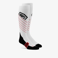 HI SIDE Thin Moto Sock화이트, Small-Medium, White