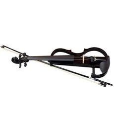 저소음 전자바이올린 초보자 연습용, 버건디