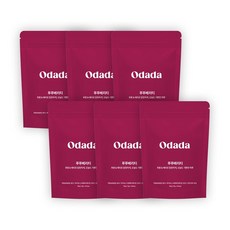 [공식몰] 오다다 푸푸베리티 / 푸룬 차전자피 식이섬유 티백, 6개, 24개입, 1.5g