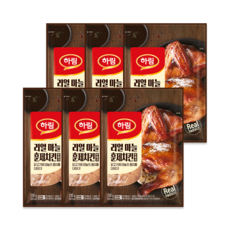 신선 마늘훈제치킨 반마리 210g 6개