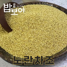 충북 청주 25년산 국산 차조 500g 노란차조 좁쌀 차조밥, 1개