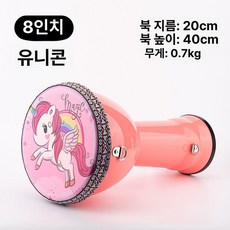 난타북 연습용 공연 랜덤색 전통 북 큰북 소가죽 타악기, ABS 유 멜빵