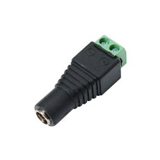 DC 터미널 변환 젠더 암놈 5.5x2.1mm 어댑터 아답터, AN004. DC터미널 젠더 암컷, 1개