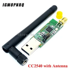 무선 Zigbee CC2531 CC2540 스니퍼 베어 보드 패킷 프로토콜 분석기 모듈 USB 인터페이스 동글 캡처