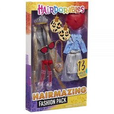 Hairdorables 미국매장정품+ JustPlay 헤어도러블 패션 팩 1708990, 해외 Hairdorables Just Play 헤어도러