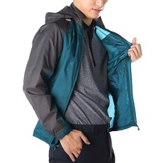 MOLEX 夏季男士桃色風衣登山外套工作服戶外