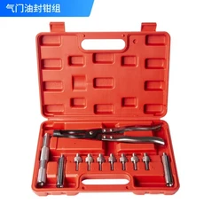 28pcs 또는 이동식 무료 밸브 클램프 실린더 헤드 오일 씰 제거 교체 도구 키트, 01 Valve oil seal group, 01 CHINA