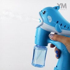 YM 돌고래버블건파스텔 색상랜덤 1개 자동비눗방울