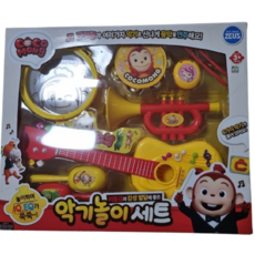 ZEUS 코코몽 악기놀이 세트, 혼합색상, 1세트