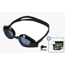 [브랜드정품] 레노마수영복 *지퍼백 증정 * 레노마 남녀공용 안티포그 수경 -RG18999 OTG UV차단 강습용, BK (블랙)