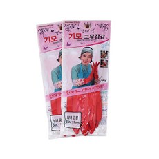 김애경 기모 고무장갑, 혼합색상, 2세트