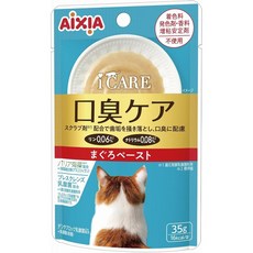 AiXiA 愛喜雅 iCARE 避妊・去勢後のケア 貓咪機能餐包 鮪泥狀 35g, 1個, 我愛.清新口氣餐包-鮪泥狀*12, 鮪魚, 清新口氣