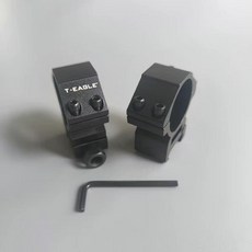 突鷹管徑1120卡夾具30DK30DZ望遠鏡分體支架倍鏡通用望遠鏡管夾台灣熱賣, 分體夾具管徑25mm 11mm導軌