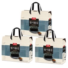 동원 F&B 양반김 선물세트 참기름김 24입 3세트, 3개