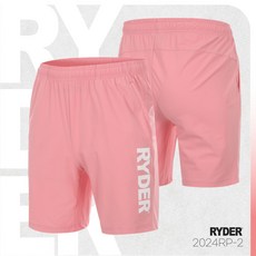 라이더 반바지 배드민턴 바지 남성 여성 4부 팬츠 핑크 2024RP-2