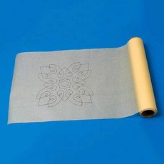 황금 실 퀼팅 페이퍼