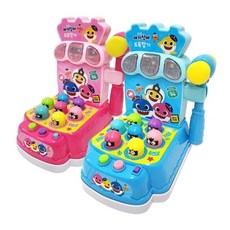 핑크퐁 아기상어 도둑잡기 보드게임 장난감, 1개