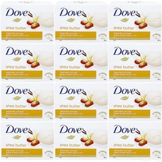 도브 시어버터 뷰티바 90g 12개 ~ 비누 도브비누 비누바 클렌징비누 클렌징바 세수비누 세안비누 목욕비누, 12개입