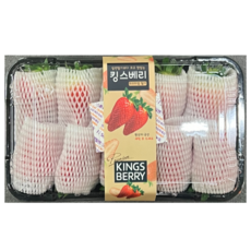 킹스베리 논산 딸기 대왕특, 1박스, 1kg