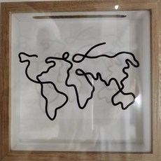 紀念相框 家庭 旅遊 明信片 影集照片 情侶 情人節結婚, 1個, 原木色,29*29cm