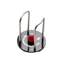 일회용 컵 홀더 오픈형 디자인 데스크 사무실 컵 홀더 홈카페 디스펜서 미니컵 정리대 스텐 종이 수납 2구, 1구베이지